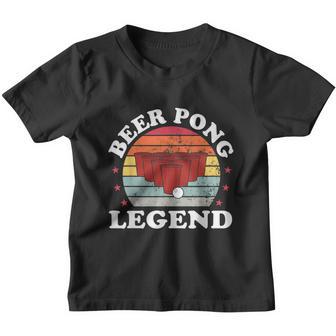 Beer Pong Legend Funny Beer Pong Games Lover Drinking Youth T-shirt - Monsterry AU