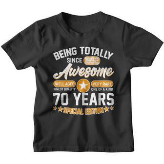 Being Totally Awesome Since 1952 70 Years Special Edition Youth T-shirt - Monsterry