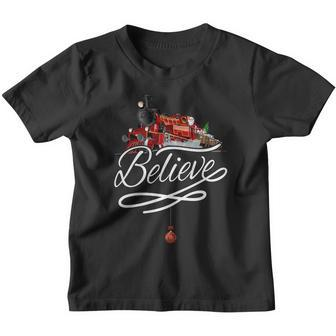Believe Polar Express Christmas Holiday Train Youth T-shirt - Monsterry AU