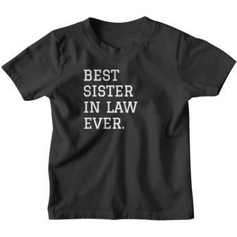 Best Sister In Law Ever Youth T-shirt - Thegiftio UK