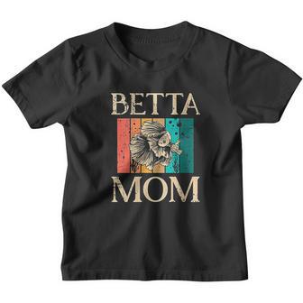 Betta Mom Fish Youth T-shirt - Thegiftio UK