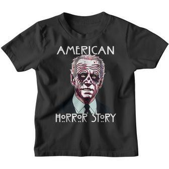 Biden Horror American Zombie Story Halloween Funny Youth T-shirt - Thegiftio UK