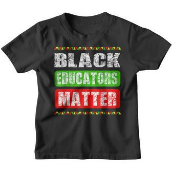 Black Educators Matter Black History Month School Teacher Youth T-shirt - Thegiftio UK