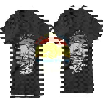 Black Grandpa And Granddaughter The Legend And The Legacy Youth T-shirt - Monsterry