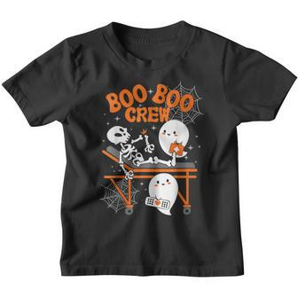 Boo Boo Crew Cute Ghost Doctor Paramedic Emt Nurse Halloween Youth T-shirt - Thegiftio UK
