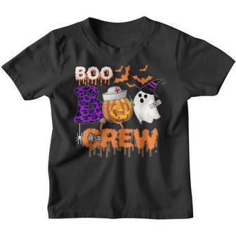 Boo Boo Crew Funny Nurse Halloween Ghost Costume V26 Youth T-shirt - Thegiftio UK