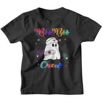 Boo Boo Crew Ghost Nurse Retro Halloween 2022 Nursing Rn V5 Youth T-shirt - Thegiftio UK
