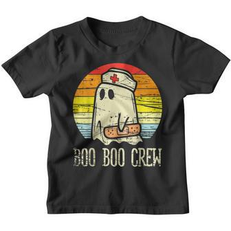 Boo Boo Crew Nurse Halloween Nurses Rn Ghost V2 Youth T-shirt - Thegiftio UK