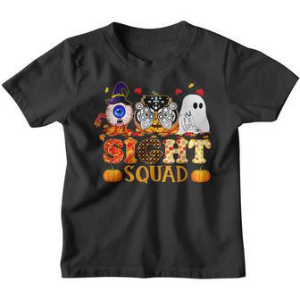 Boo Pumpkin Game Witch Sight Squad Halloween Costume Youth T-shirt - Thegiftio UK