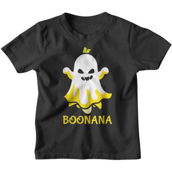 Boonana Funny Fruit Halloween Ghost Banana Costume Youth T-shirt - Thegiftio UK