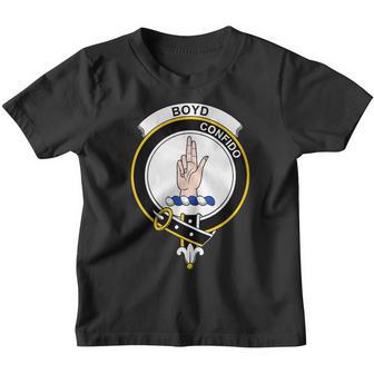 Boyd Coat Of Arms - Family Crest Youth T-shirt - Thegiftio UK