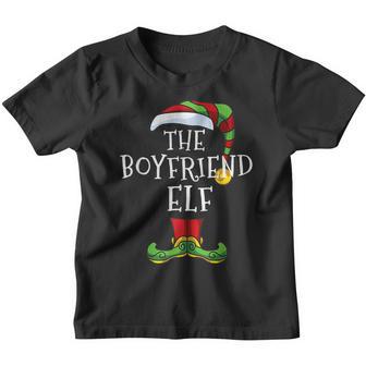 Boyfriend Elf Family Matching Christmas Group Funny V3 Youth T-shirt - Thegiftio UK