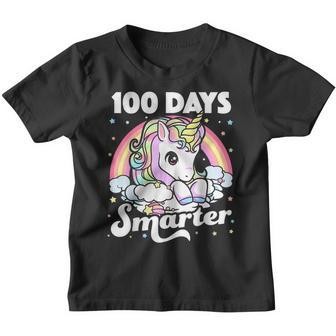 Brand 100Th Days Of School 100 Days Smarter 2022 Gifts Youth T-shirt - Thegiftio UK