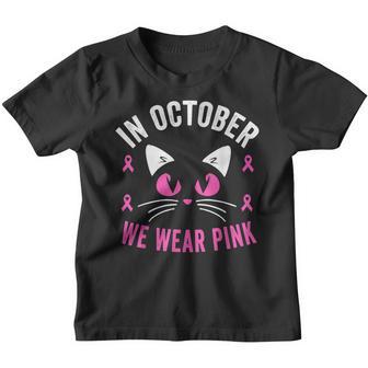 Breast Cancer Awareness Accessories Pink Ribbon Kids Women Youth T-shirt - Thegiftio UK