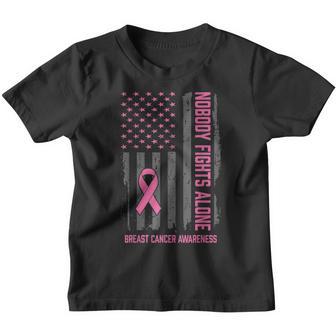 Breast Cancer Awareness Support Family Breast Cancer Youth T-shirt - Thegiftio UK