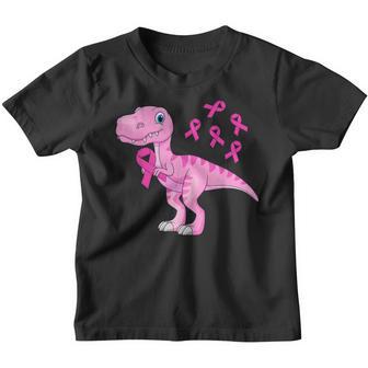 Breast Cancer Awareness Toddler Boys Pink Ribbon Kids Youth T-shirt - Thegiftio UK