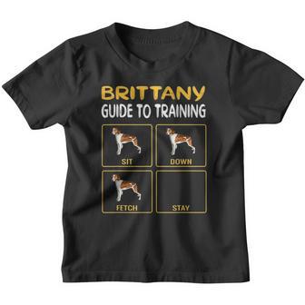 Brittany Guide To Training Dog Obedience Youth T-shirt - Thegiftio UK