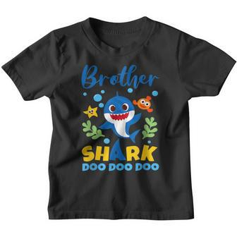 Brother Shark Halloween Christmas Boys Men Family V10 Youth T-shirt - Thegiftio UK