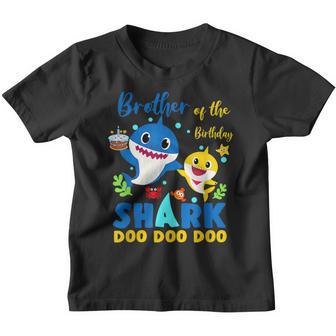 Brother Shark Halloween Christmas Boys Men Family V8 Youth T-shirt - Thegiftio UK