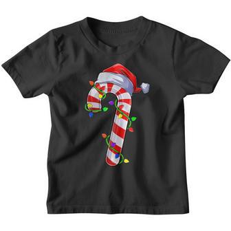 Candy Cane Crew Santa Christmas 2022 Kids Boys Girls V3 Youth T-shirt - Thegiftio UK