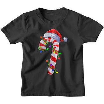 Candy Cane Crew Santa Christmas 2022 Kids Boys Girls V4 Youth T-shirt - Thegiftio UK
