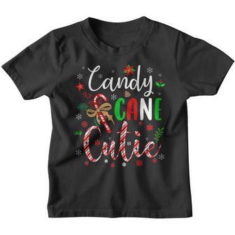 Candy Cane Cutie Christmas For Girls Toddler Kids Youth T-shirt - Thegiftio UK