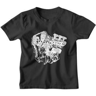 Car Engine Motor Youth T-shirt - Monsterry DE