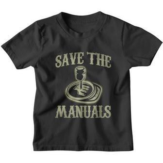 Car Lover Save The Manuals Stick Shift V2 Youth T-shirt - Monsterry UK