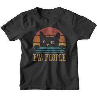 Cat Ew People Vintage V2 Youth T-shirt - Thegiftio UK