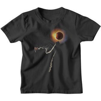 Cat Reaching Eclipse Youth T-shirt - Thegiftio UK
