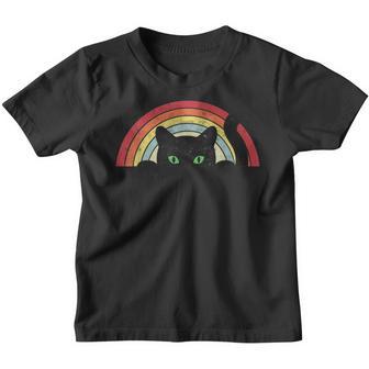 Cat Vintage Cute Cat N Girls And Women Cat Lover Youth T-shirt - Thegiftio UK