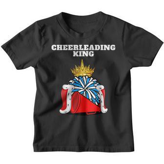 Cheerleading King Mens Cheerleader Boys Cheerleading Youth T-shirt - Thegiftio UK