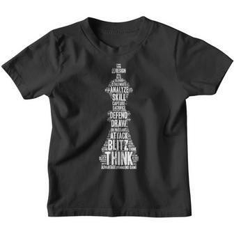 Chess Words King Cool Player Master Men Women Kids Youth Youth T-shirt - Thegiftio UK