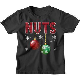 Chest Nuts Matching Chestnuts Funny Christmas Couples Nuts Youth T-shirt - Thegiftio UK