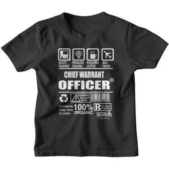 Chief Warrant Officer Tshirt Hoodie Youth T-shirt - Thegiftio UK