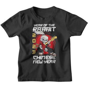 Chinese Zodiac Happy New Year 2023 Year Of The Rabbit Youth T-shirt - Thegiftio UK