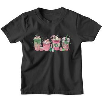 Christmas Coffee For Womens Sweets Winter Cozy Coffee Lovers V3 Youth T-shirt - Thegiftio UK