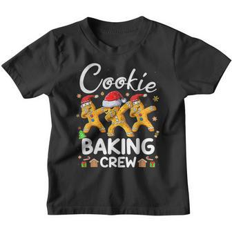 Christmas Cookie Baking Crew Funny Pajamas Family Xmas V8 Youth T-shirt - Thegiftio UK
