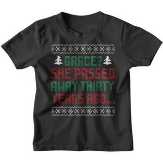 Christmas Family Winter Vacation Ugly Sweater Style Youth T-shirt - Thegiftio UK