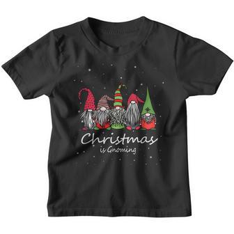 Christmas Is Gnoming God Jul Gnome Tomte Xmas Santa Idea Youth T-shirt - Thegiftio UK