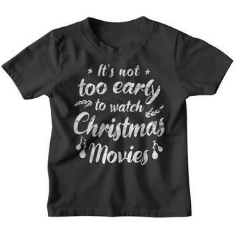 Christmas Movie Lover Gift Women Girls Youth T-shirt - Thegiftio UK