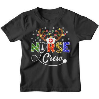 Christmas Nurse Crew Xmas Deco Lights Nurse Women Men Youth T-shirt - Thegiftio UK