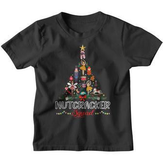 Christmas Nutcracker Squad Ballet Dance Women Kids Girls V2 Youth T-shirt - Thegiftio UK