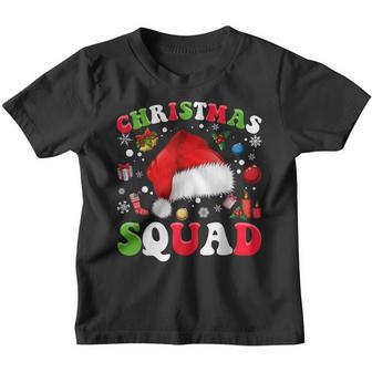 Christmas Squad Family Group Matching Christmas Pajama Party V3 Youth T-shirt - Thegiftio UK