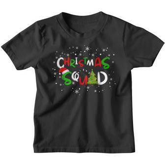 Christmas Squad Family Group Matching Funny Santa Elf V5 Youth T-shirt - Thegiftio UK