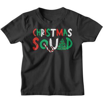 Christmas Squad Family Group Matching Funny Santa Elf V6 Youth T-shirt - Thegiftio UK