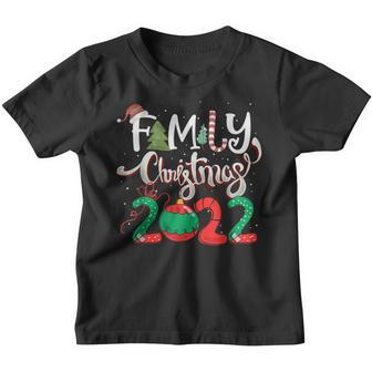 Christmas Squad Funny Pajamas Plaid Xmas Matching Family V2 Youth T-shirt - Thegiftio UK