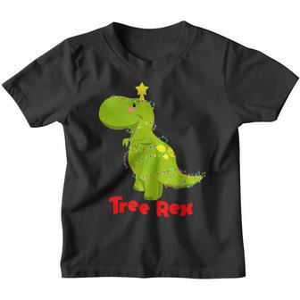 Christmas Tree Rex V3 Youth T-shirt - Thegiftio UK