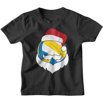 Christmas Volleyball Santa Hat Beard Xmas Sport Boy Men Kids Youth T-shirt - Thegiftio UK