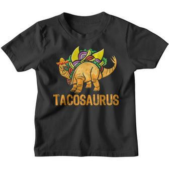 Cinco De Mayo Funny Tacosaurus Taco Lover Party Kids Youth T-shirt | Mazezy